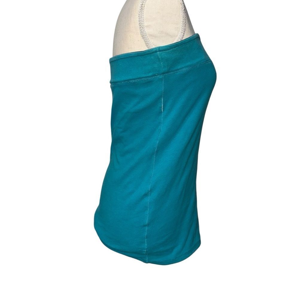 American Eagle Outfitters Strapless Reversible Tube Top Blue Teal Green size L - Picture 10 of 11